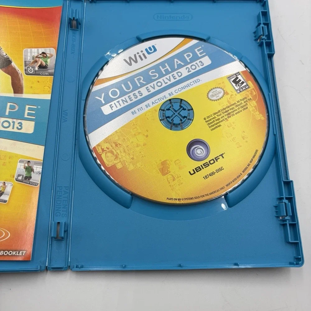 LOT OF 3 Wii U Games Bundle Just Dance‎ Kids 2014 Sing Party Your Shape Fitness